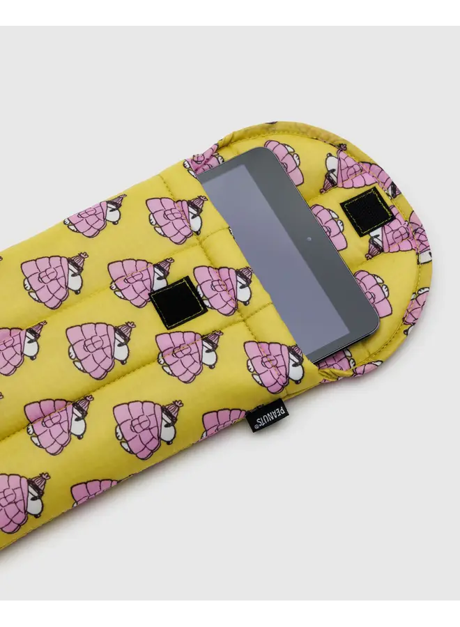Puffy Tablet Sleeve 8" - Mini Puffer Snoopy