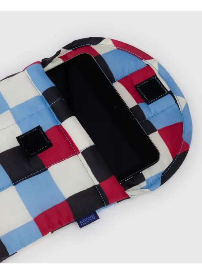 Puffy Tablet Sleeve 8" - Painted Check