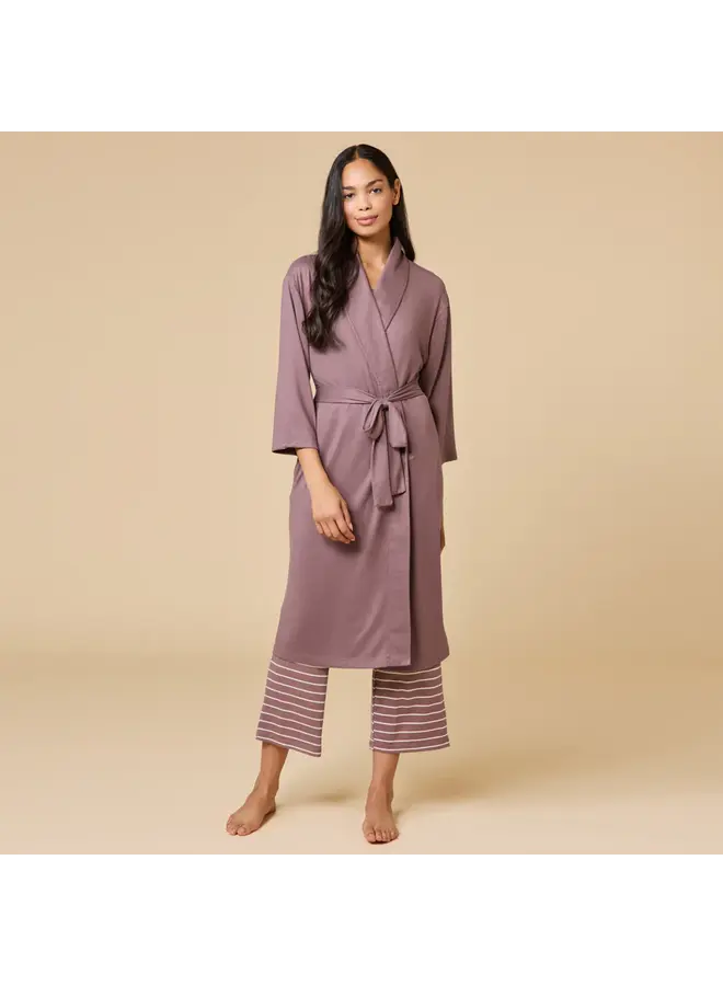 Ultra Soft Dream Shawl Collar Robe - Driftwood -