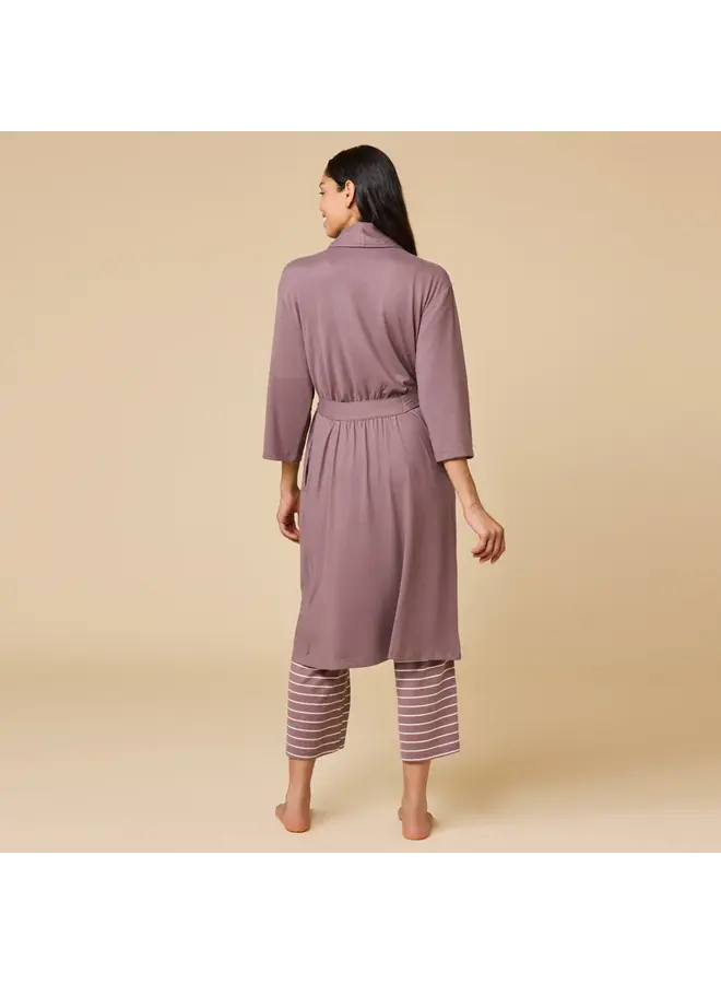Ultra Soft Dream Shawl Collar Robe - Driftwood -