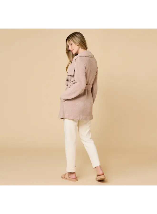 Ultra-Marshmallow Wrap Cardigan -