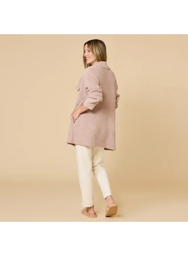 Ultra-Marshmallow Wrap Cardigan -