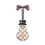 Sterling Check 2025 Snowman Ornament