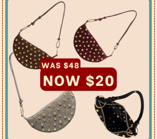 Studded Shoulder Bag