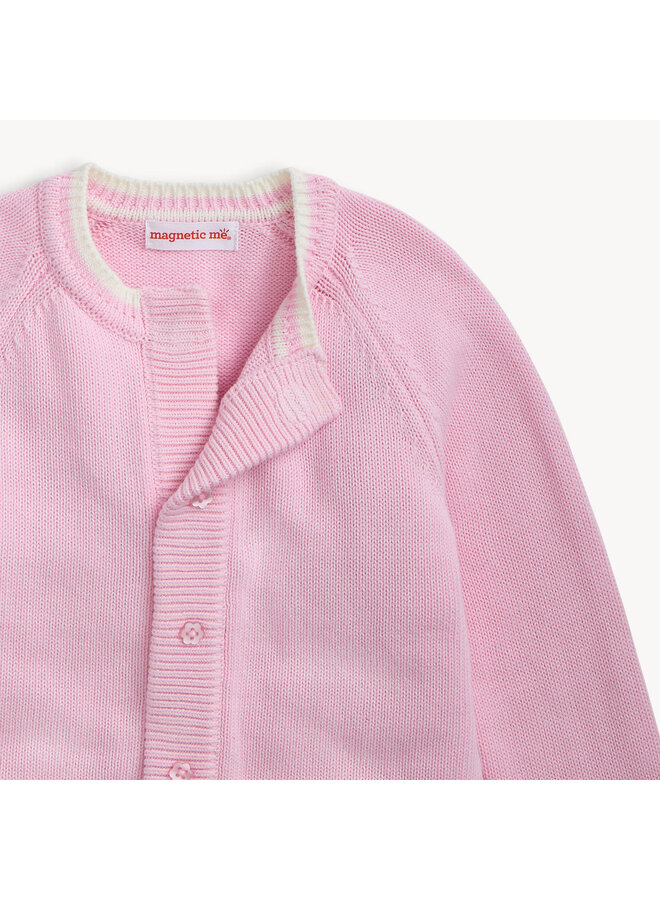 Crew Neck Cardigan -