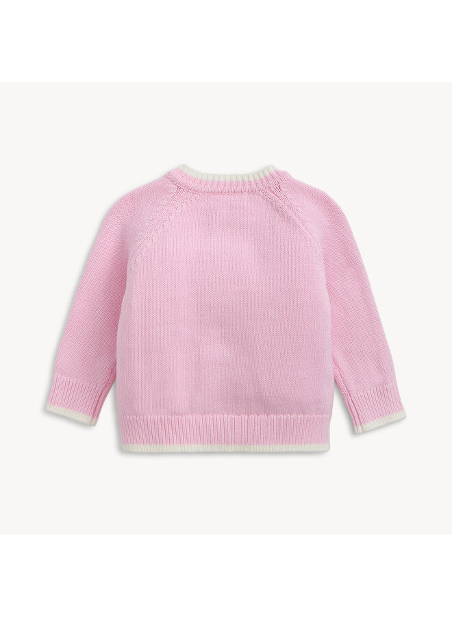 Crew Neck Cardigan -