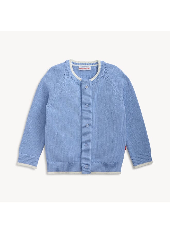 Crew Neck Cardigan -