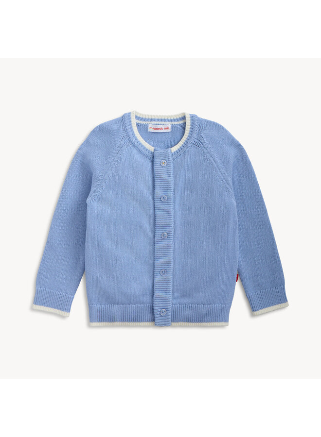 Crew Neck Cardigan -