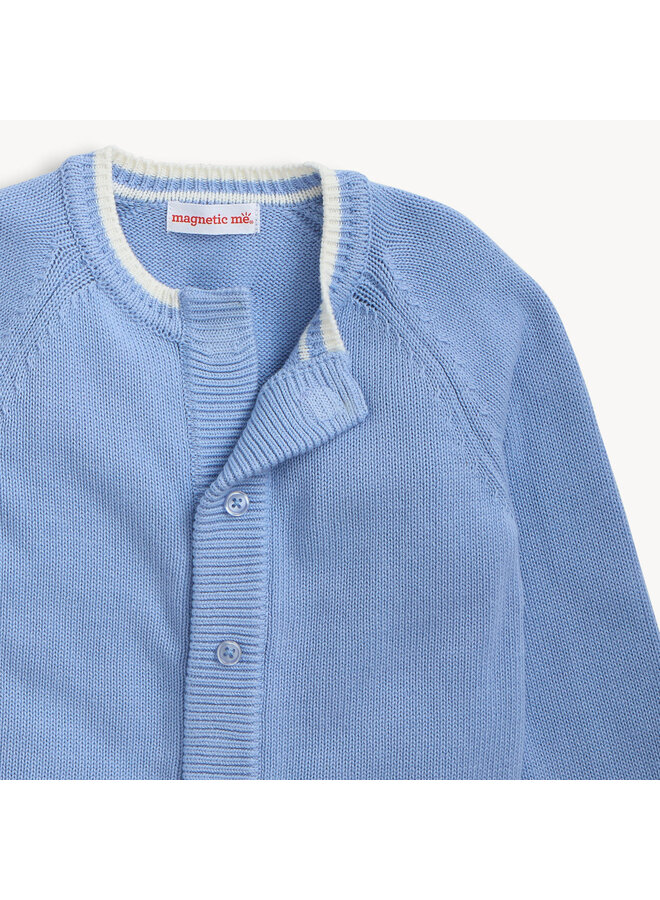 Crew Neck Cardigan -