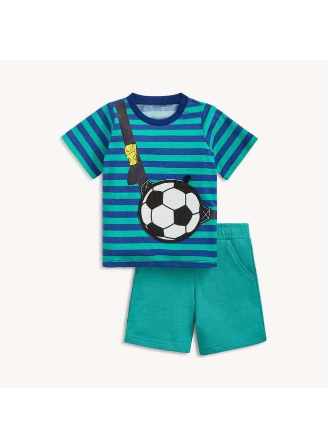 Fidget S/S Tee and Short Set -