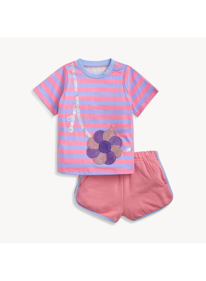 Fidget S/S Tee and Short Set -