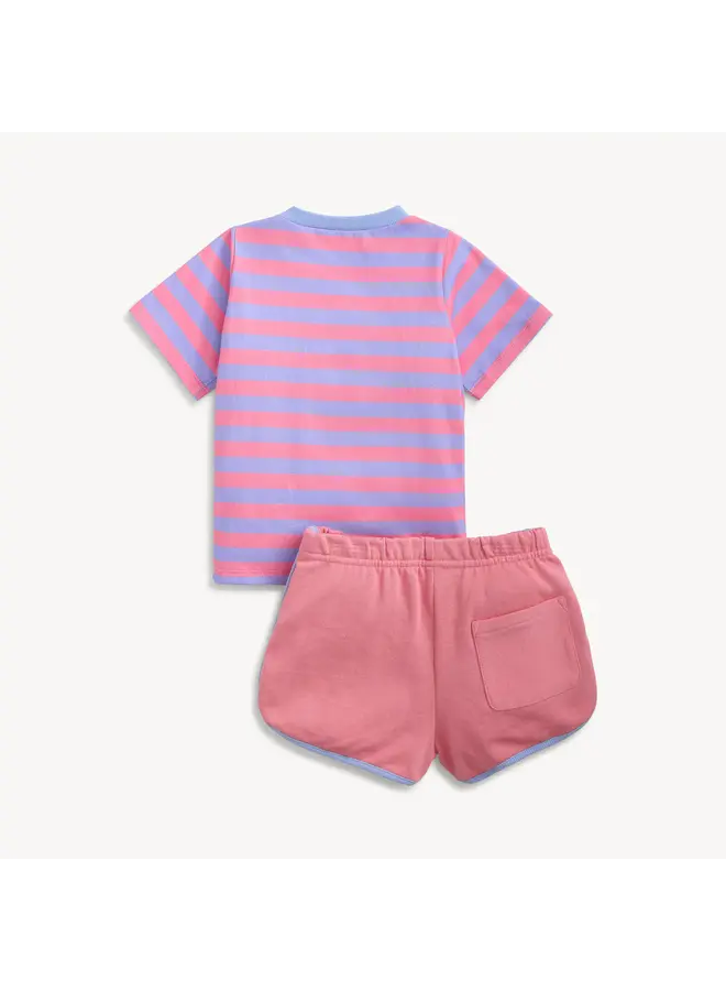 Fidget S/S Tee and Short Set -