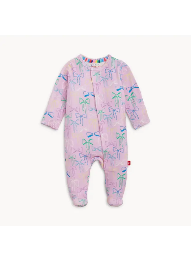 Take A Bow Modal Magnetic Footie -