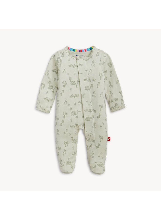 Base Camp Buddies Organic Cotton Magnetic Footie -