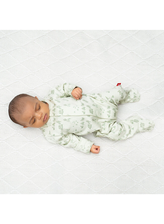 Base Camp Buddies Organic Cotton Magnetic Footie -