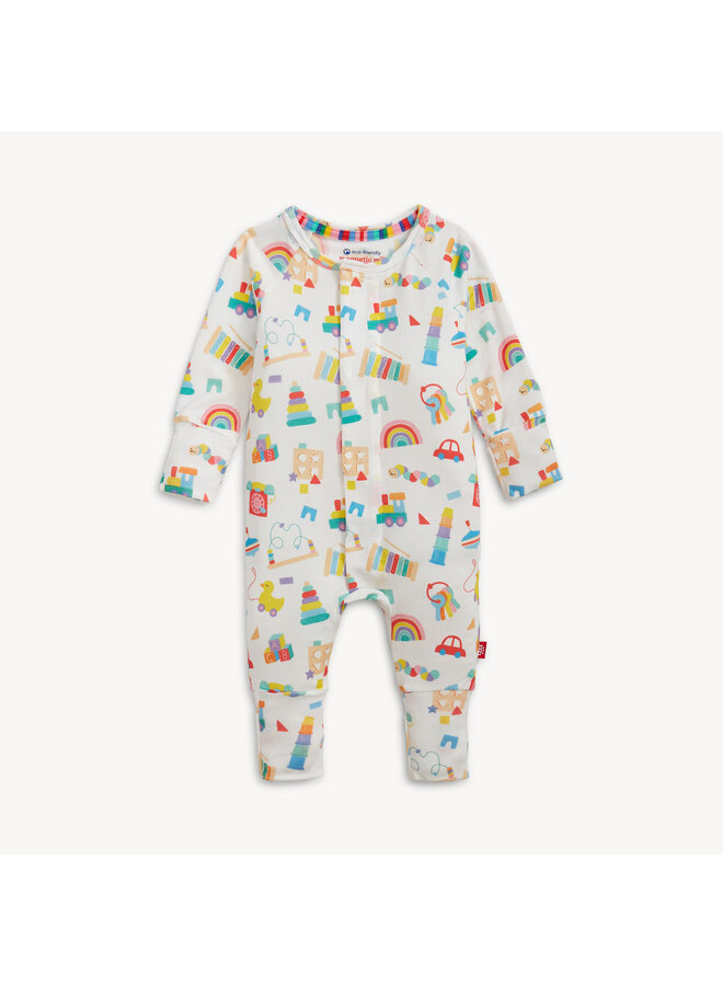 Play All Day Modal Magnetic Convertible Coverall -