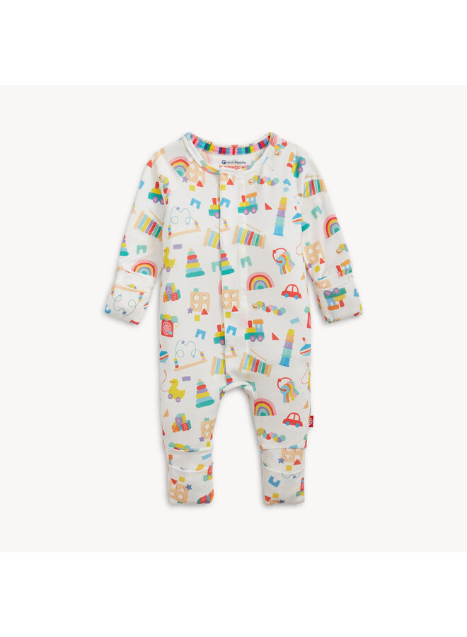 Play All Day Modal Magnetic Convertible Coverall -