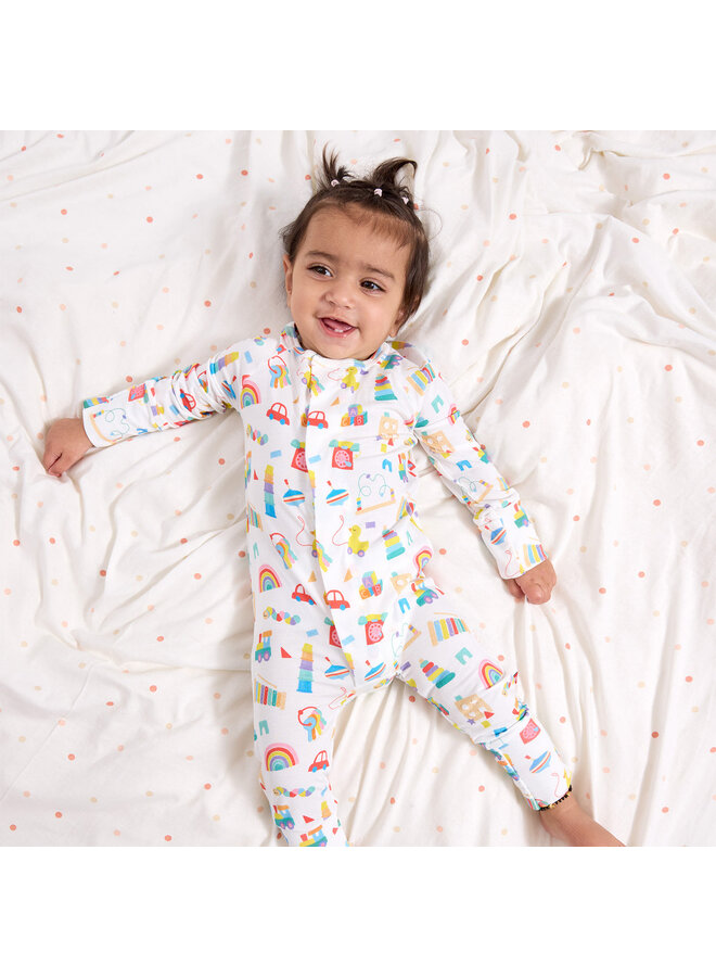 Play All Day Modal Magnetic Convertible Coverall -