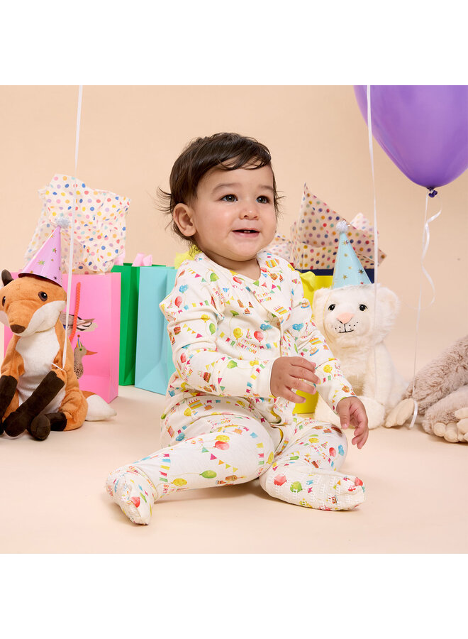 Birthday Babe RF Magnetic Convertible Coverall -