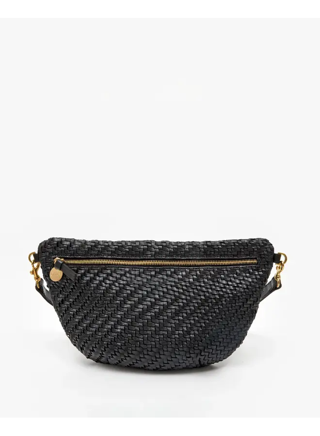 Grande Fanny - Woven Zig-Zag - Black