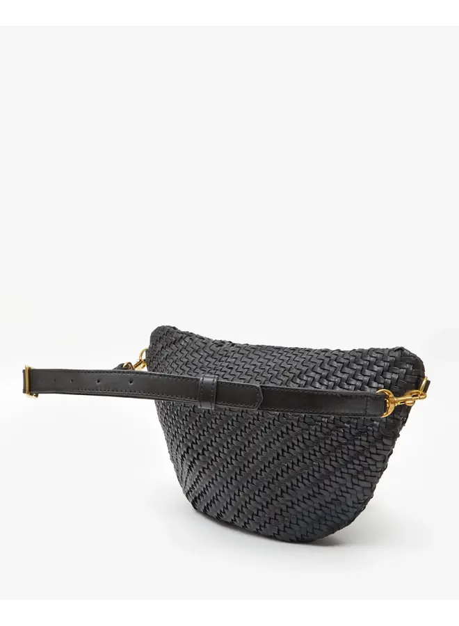 Grande Fanny - Woven Zig-Zag - Black