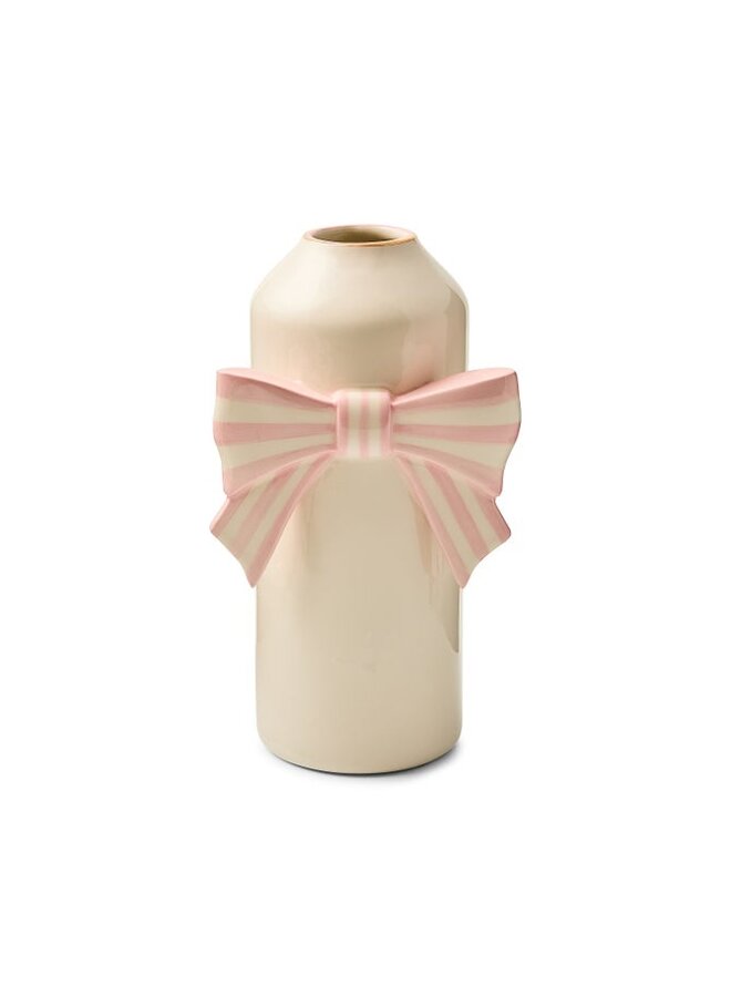 Rosy Bow Vase