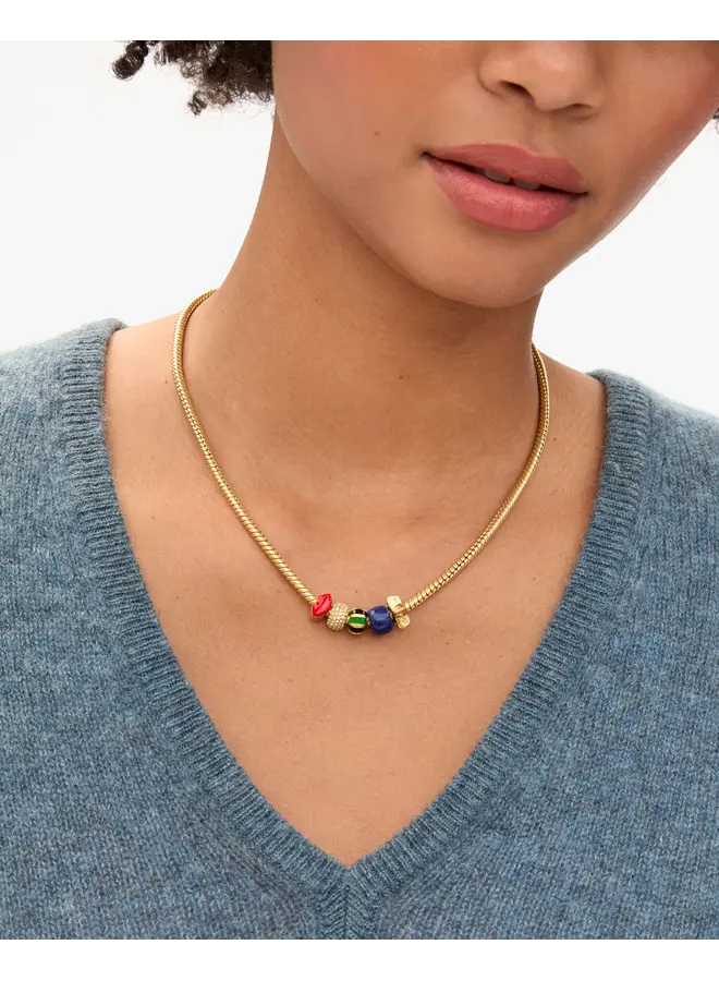 Bien Beaded Necklace - Multi