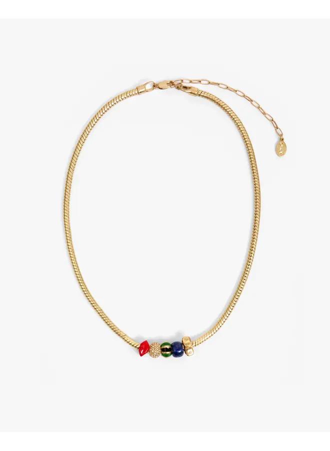 Bien Beaded Necklace - Multi