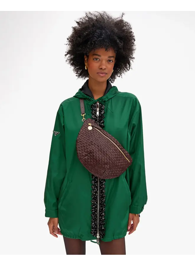 Grande Fanny - Woven Checker - Tobacco