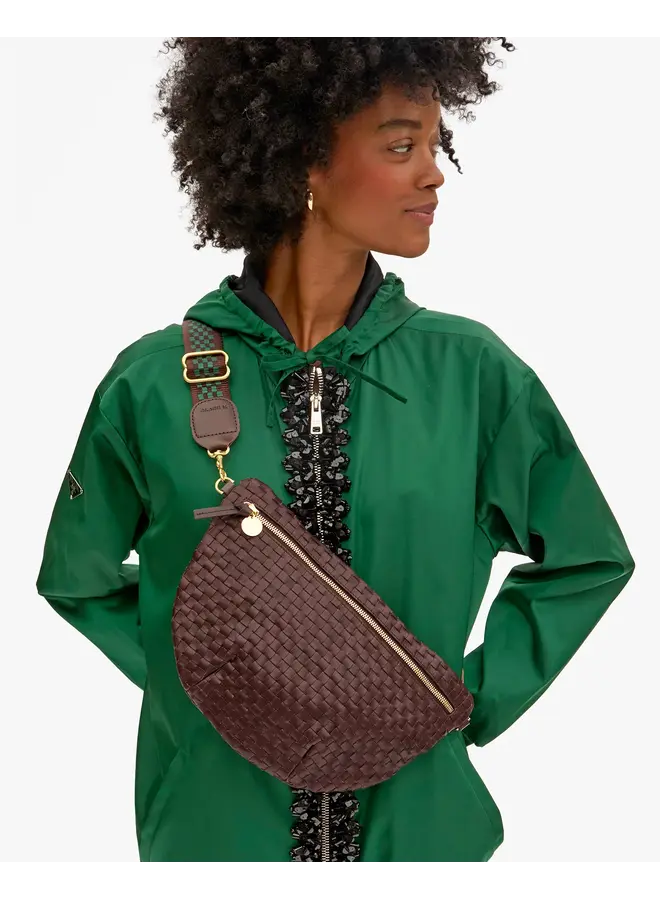 Grande Fanny - Woven Checker - Tobacco