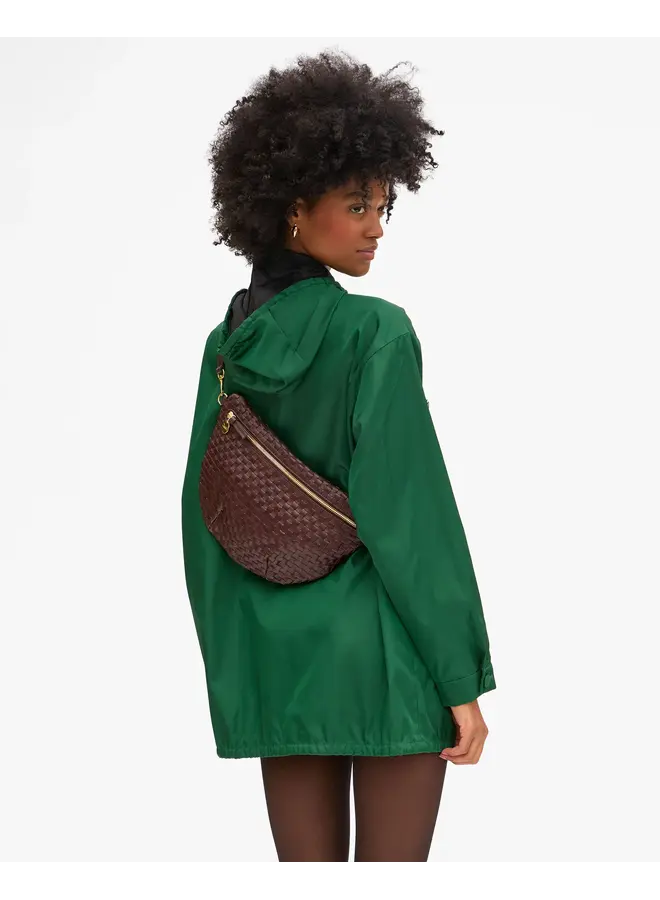 Grande Fanny - Woven Checker - Tobacco