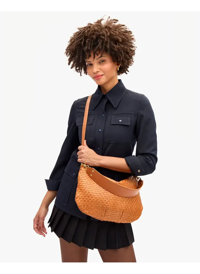 Moyen Messenger - Woven Checker - Natural