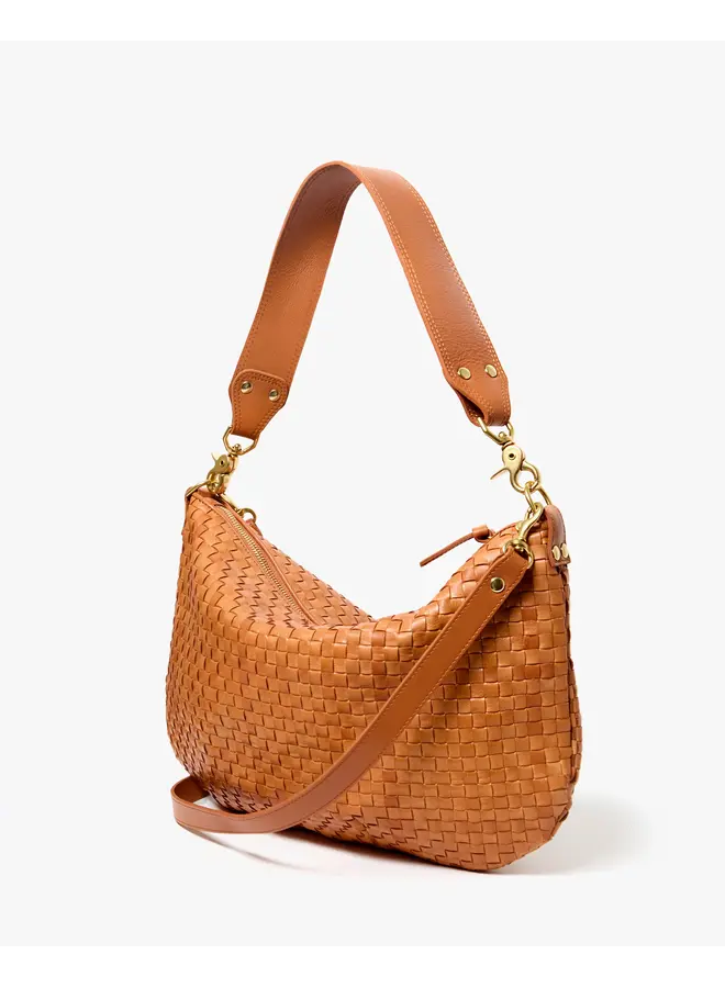 Moyen Messenger - Woven Checker - Natural