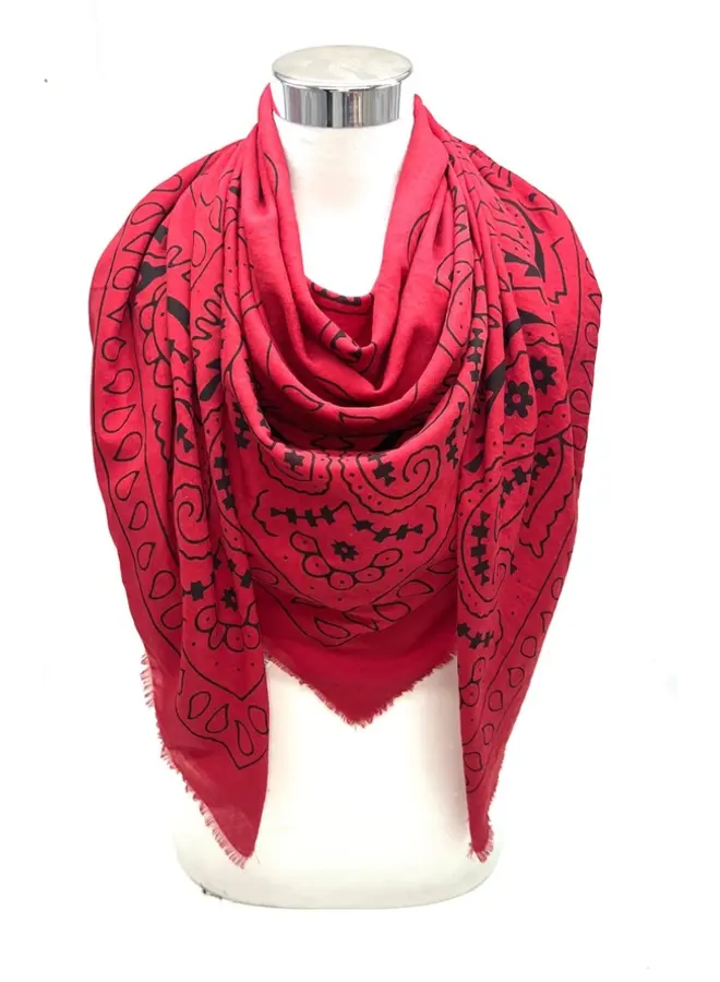 Eiffel Scarf (51" square) -