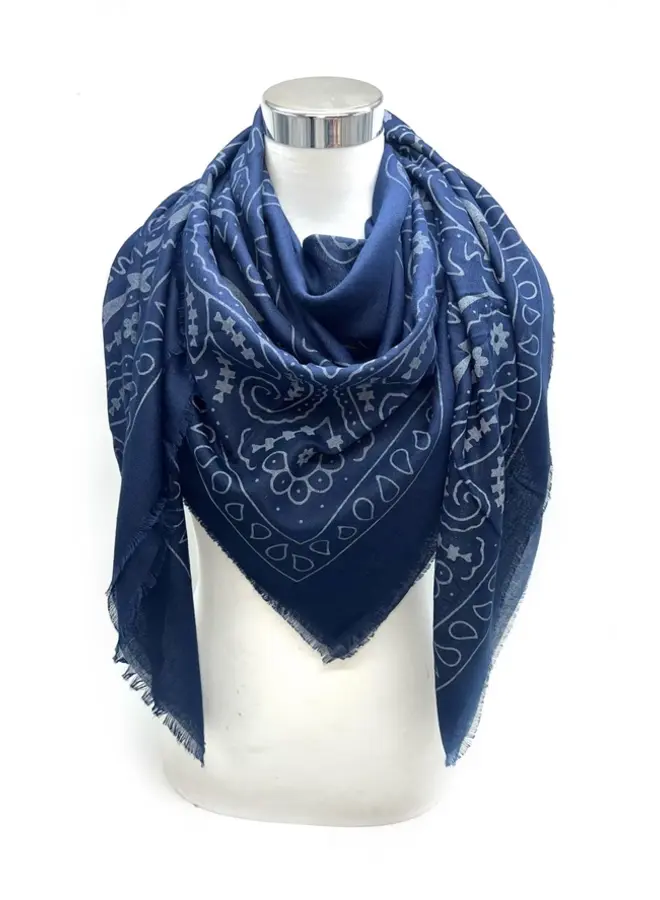 Eiffel Scarf (51" square) -