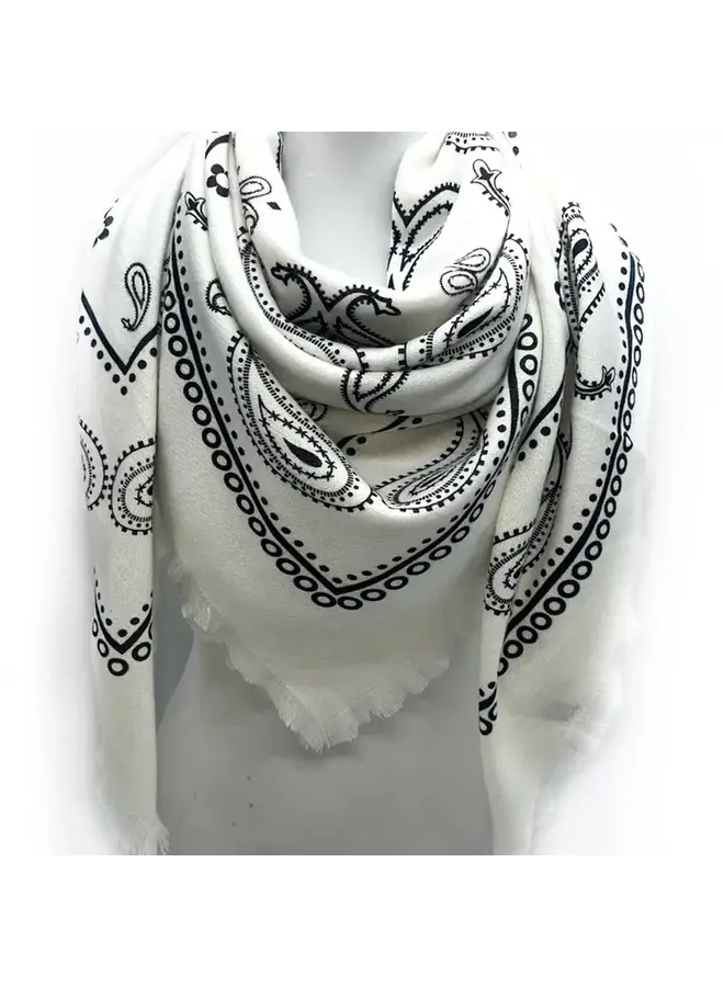 Louvre Scarf (50" square) -