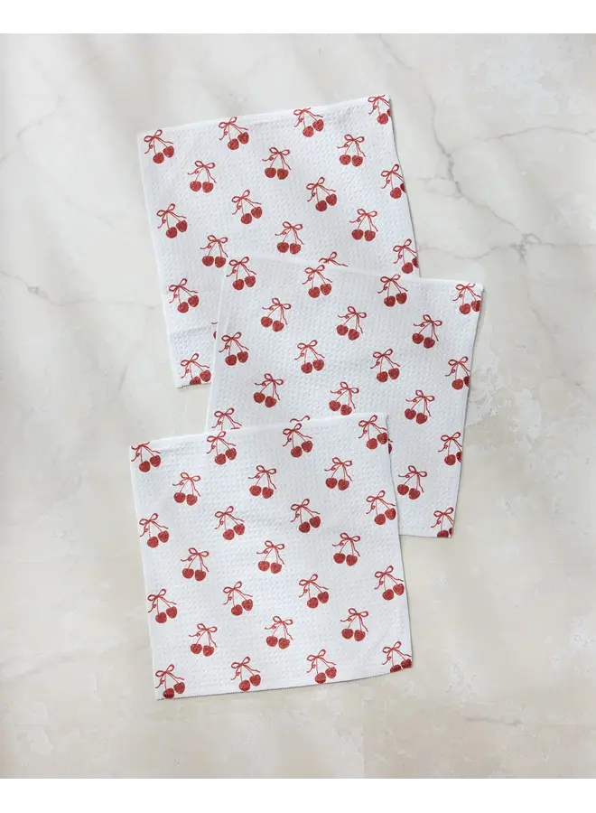 February Dishcloth Set -