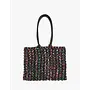 Sandy Woven Tote - Blk Multi