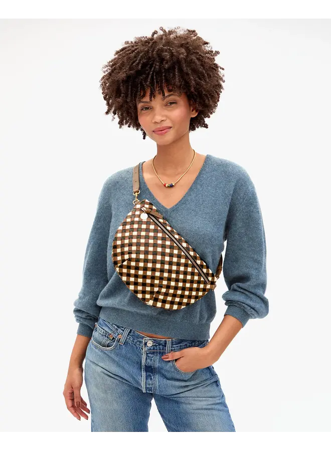 Grande Fanny - Woven Diagonal- Oat Multi