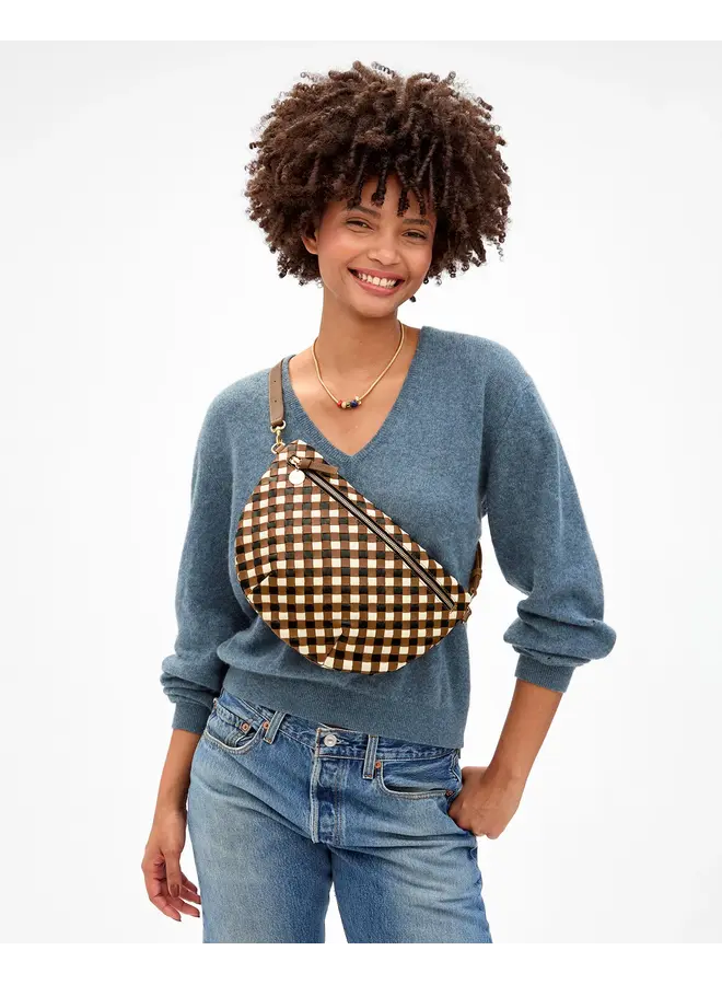 Grande Fanny - Woven Diagonal- Oat Multi
