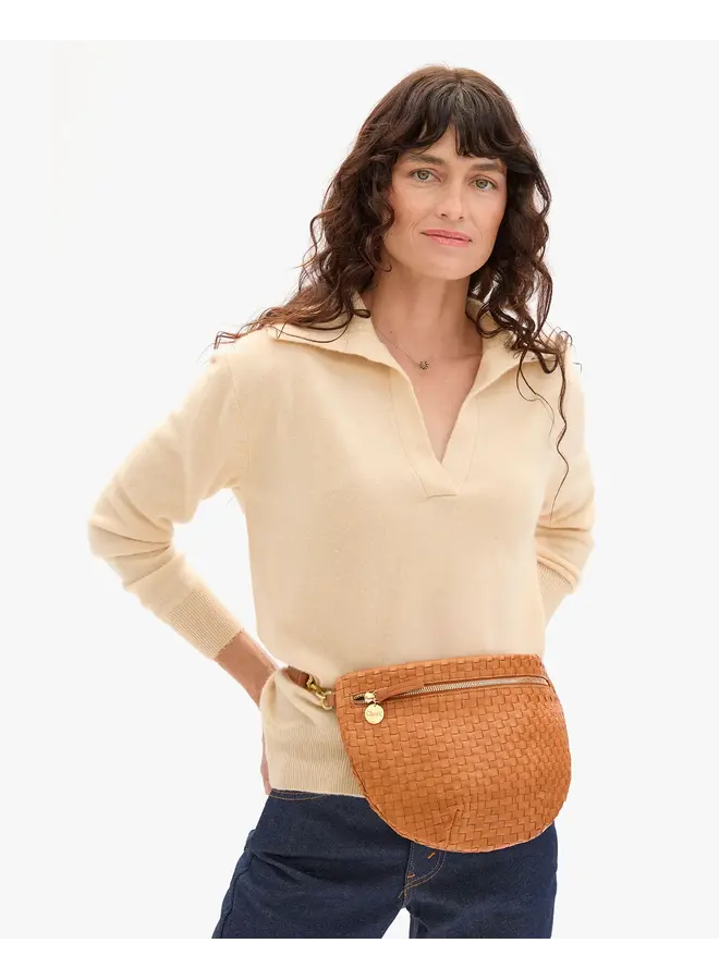 Grande Fanny - Woven Checker - Natural