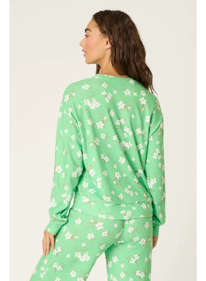 Green Apple Long Sleeve Top -