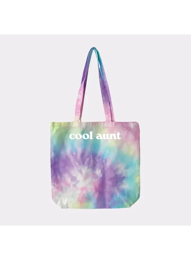 Cool Aunt Tie Dye Tote