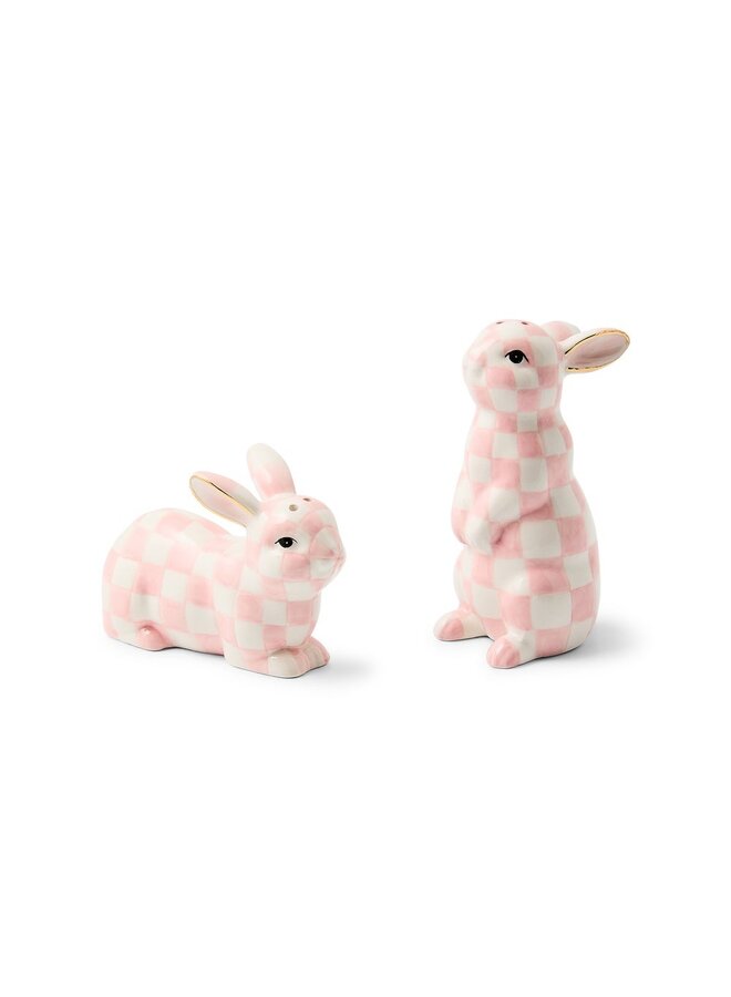 Rosy Check Bunny Salt and Pepper Set