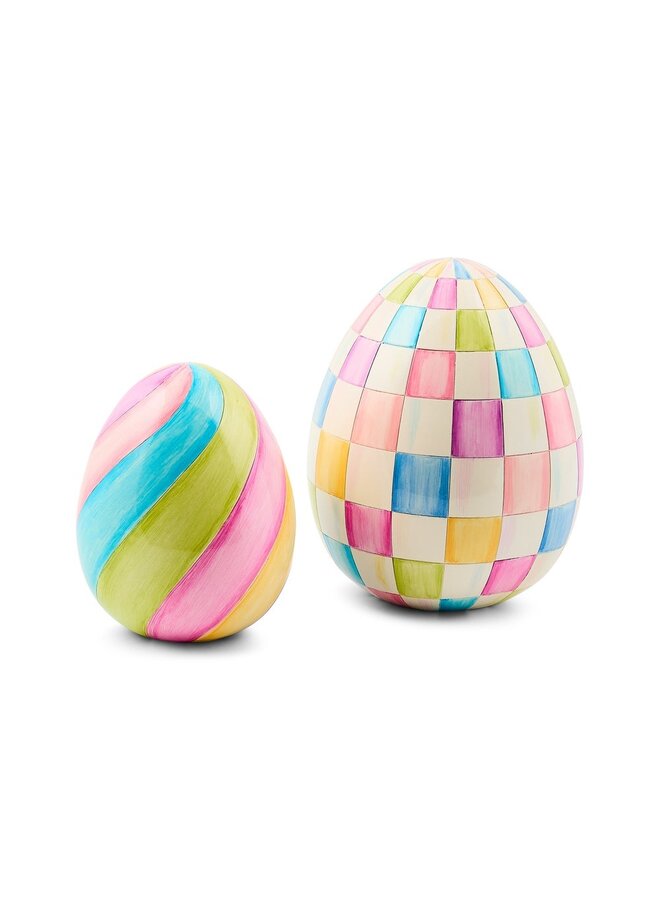 Frolic Spring Multi Check Medium Egg