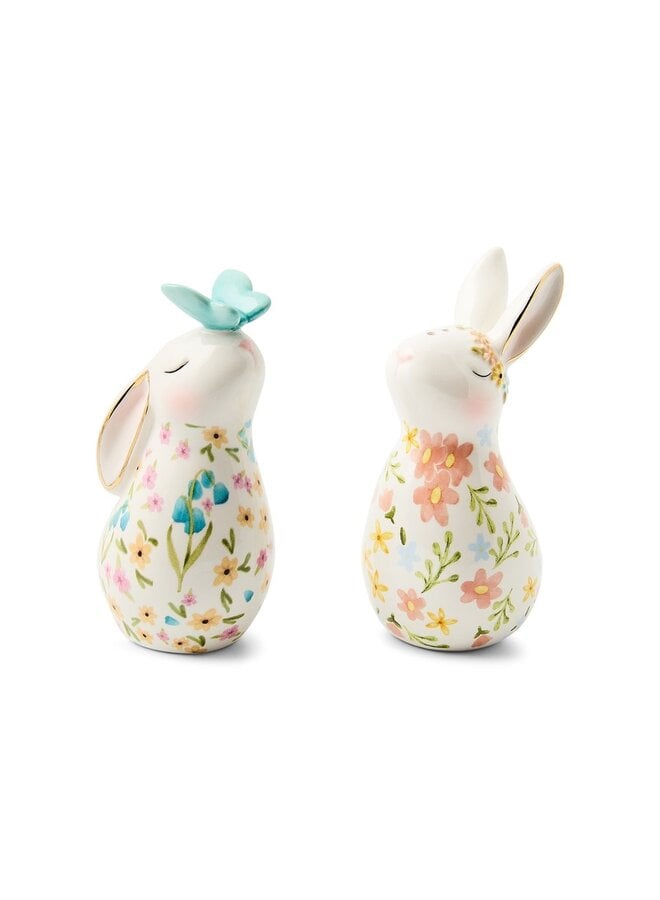 Posie Patch Rabbit Salt and Pepper Set