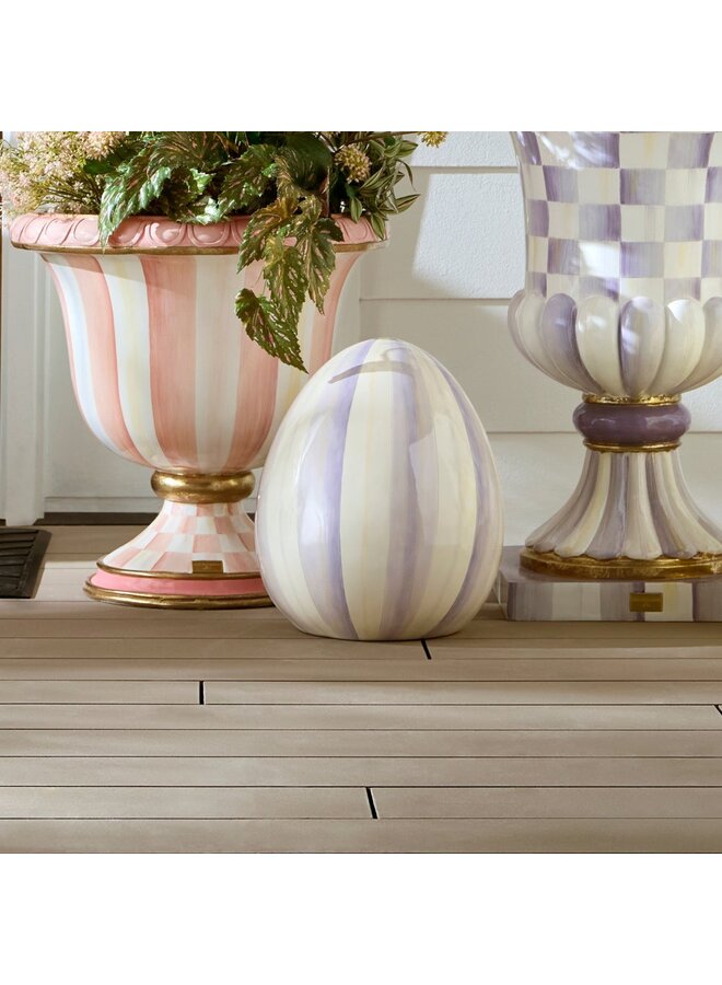Violet Stripe Medium Egg