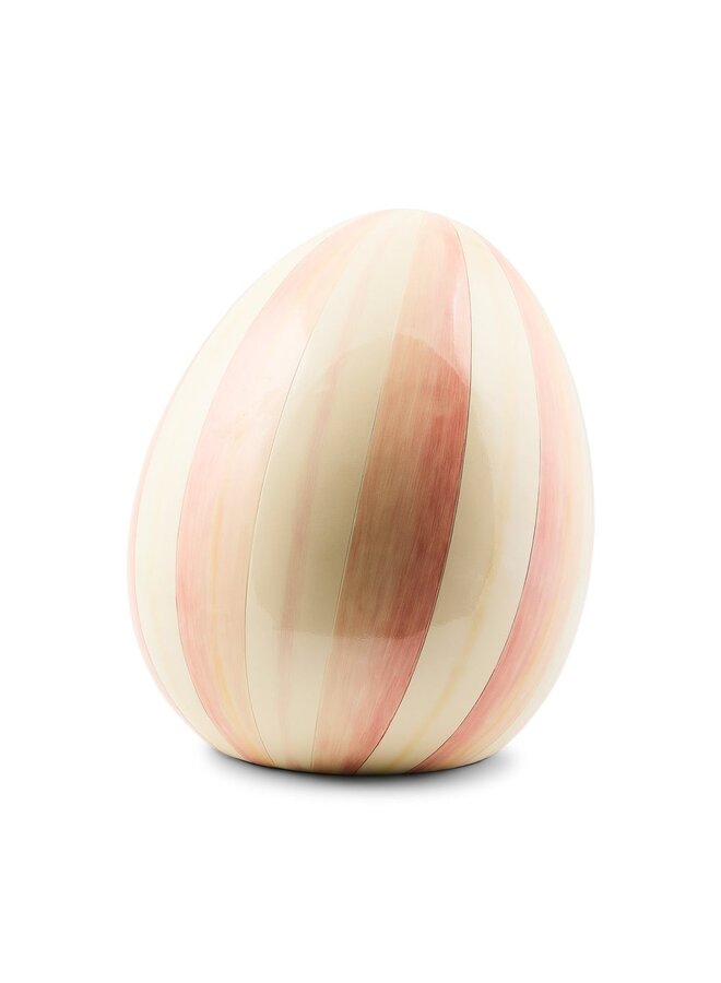 Rosy Stripe Medium Egg