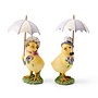 Pansy Party Umbrella Chicks, Set of 2