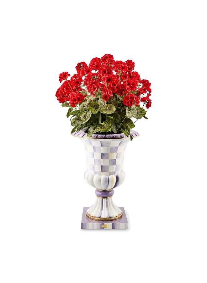 Red Geranium Urn Filler